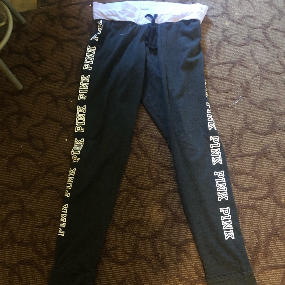 Pink Victoria secret yoga pants
